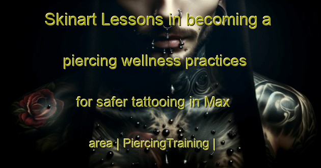 Skinart Lessons in becoming a piercing wellness practices for safer tattooing in Max area | PiercingTraining | PiercingClasses | SkinartTraining-United States